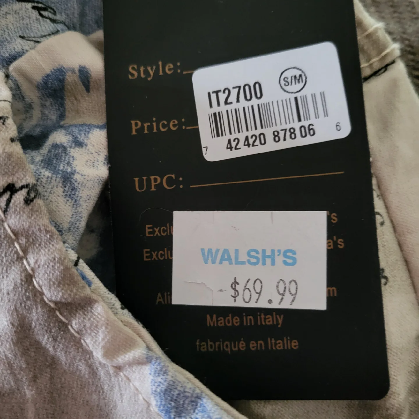 Floral Print Pants - Size S/M image indicator(3)