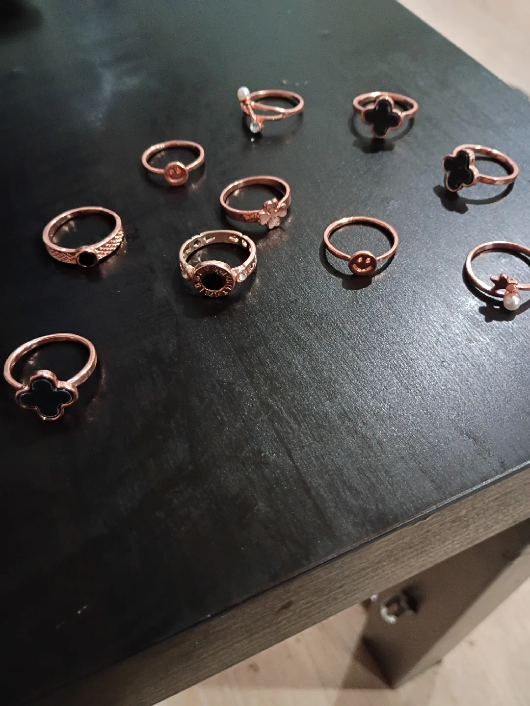Assorted Rings - Rose Gold Tone thumbnail