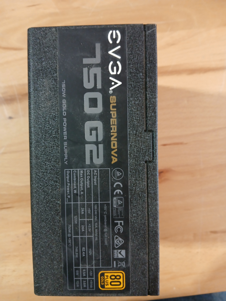 EVGA SuperNOVA 750 G2 Power Supply - photo 4