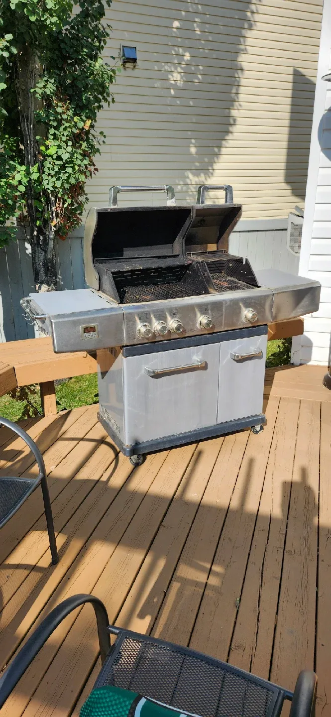 Stainless Steel Propane BBQ Grill image indicator(3)