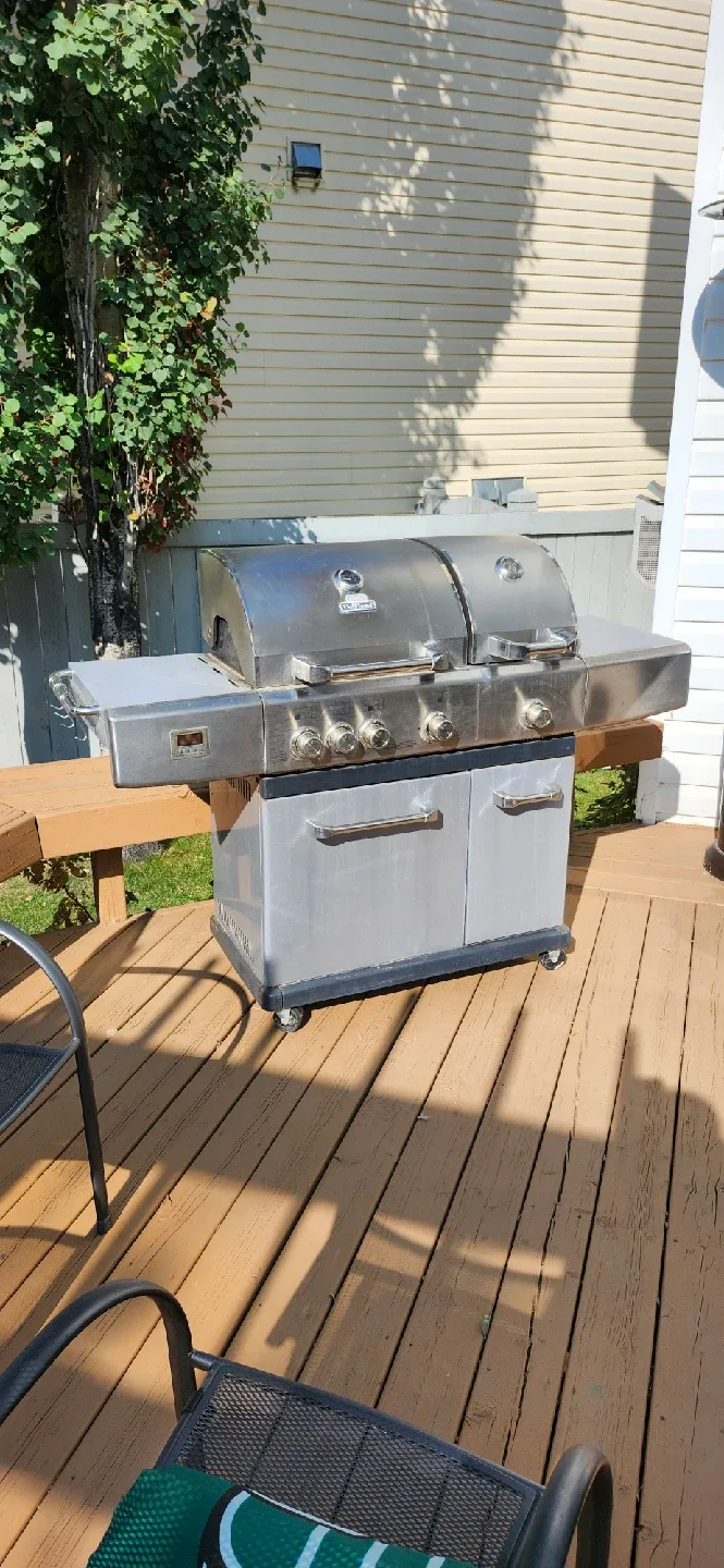 Stainless Steel Propane BBQ Grill image indicator(4)