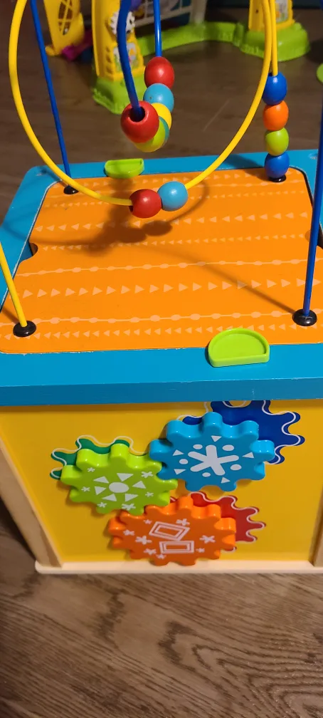 Wooden Activity Cube Toy image indicator(2)