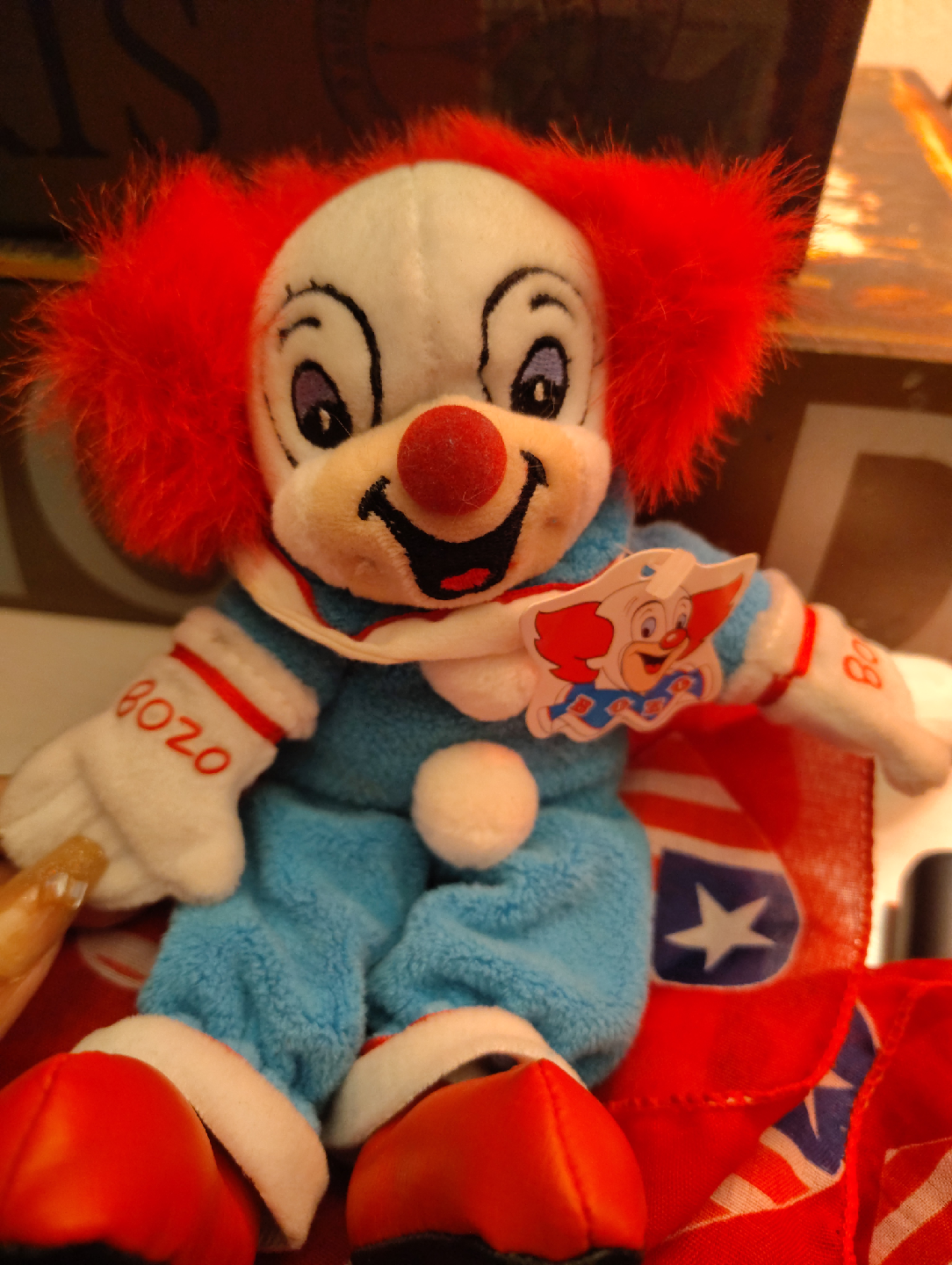 Bozo the Clown Plush Toy