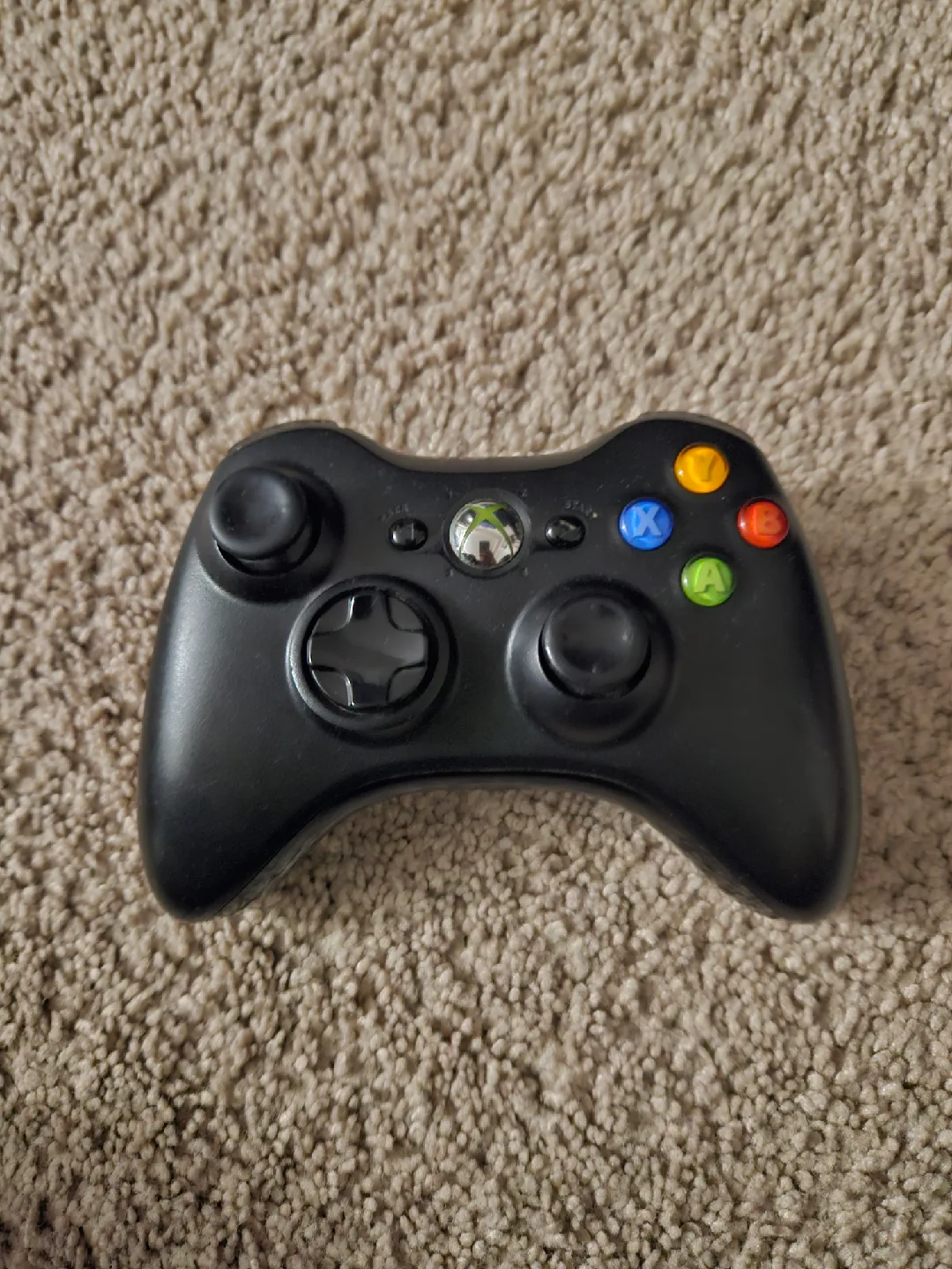 🥕Xbox 360 Wireless Controller - Black thumbnail