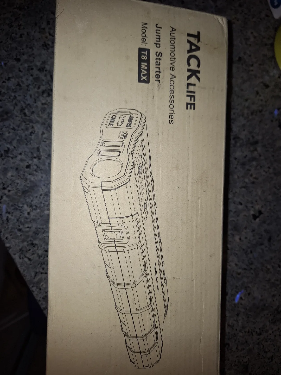 Tacklife T8 MAX Jump Starter with Case image indicator(3)