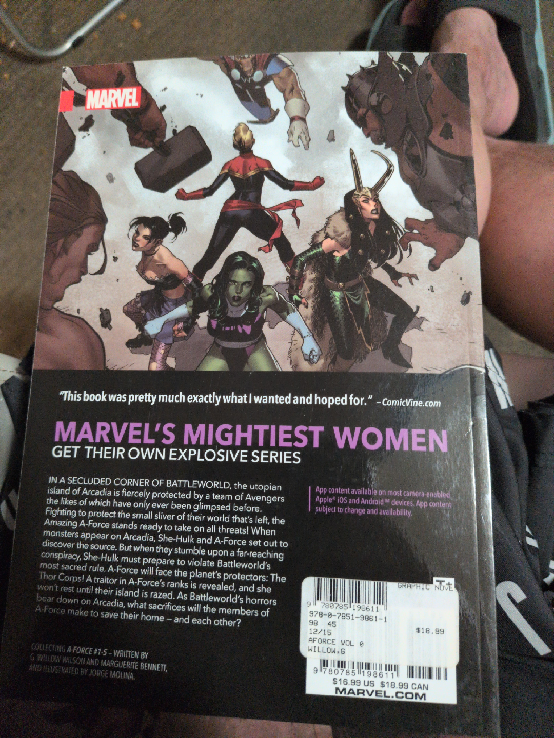 A-Force: Warzones! Marvel Comic Book - photo 2