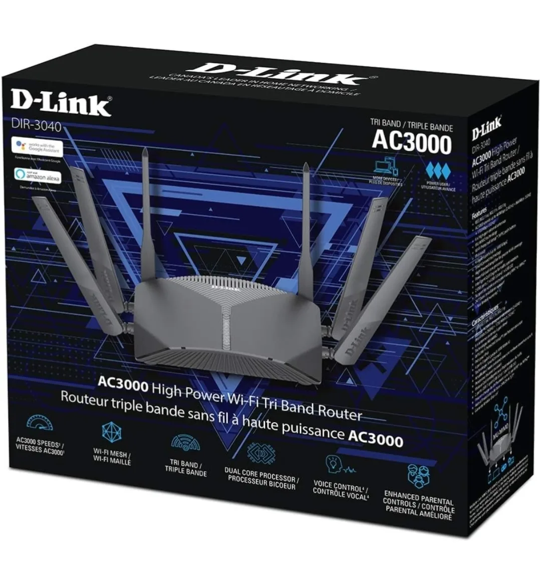 D-Link DIR-3040 AC3000 High Power Wi-Fi Router image indicator(5)