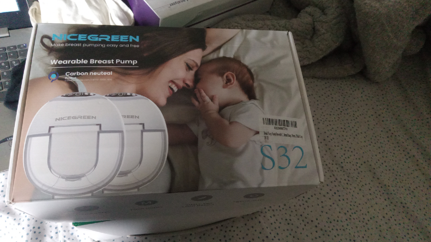 NICEGREEN S32 Wearable Breast Pump - New in Box!