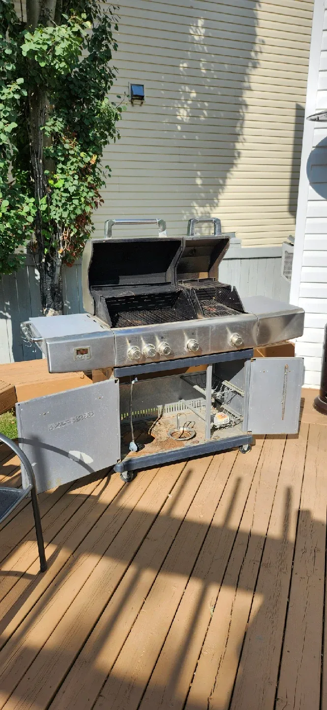 Stainless Steel Propane BBQ Grill image indicator(2)