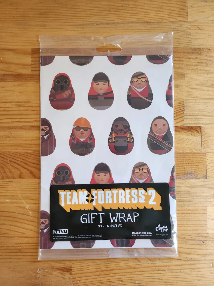 Team Fortress 2 Gift Wrap - New ❤️ thumbnail
