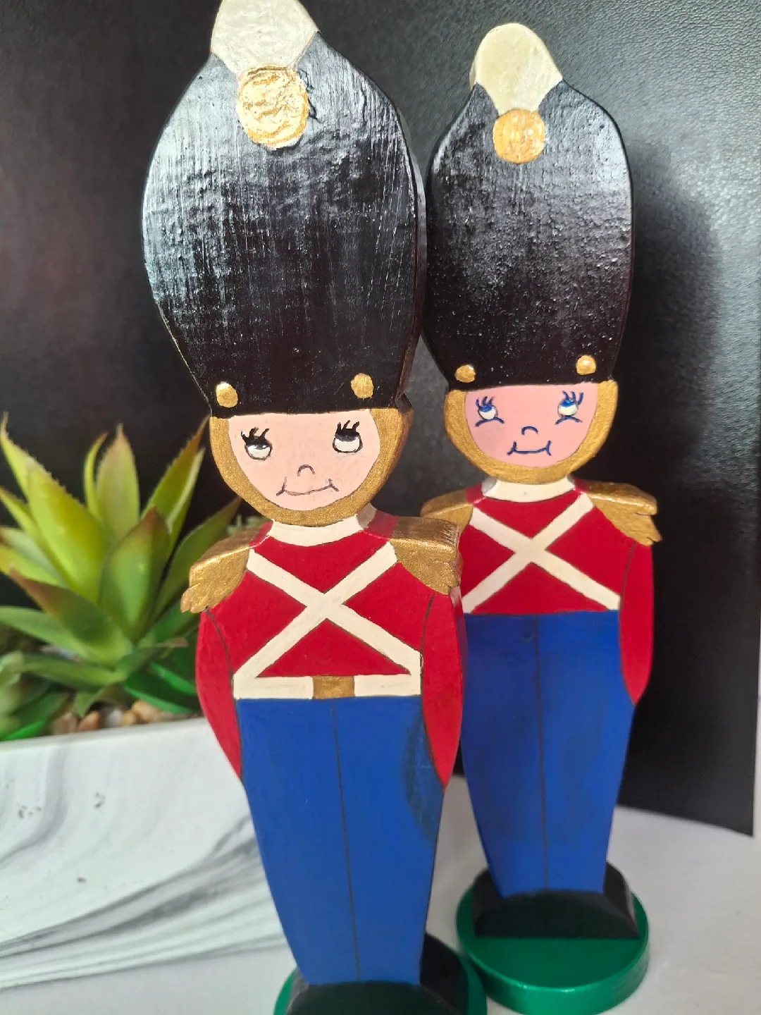 Wooden Toy Soldier Figurines image indicator(8)