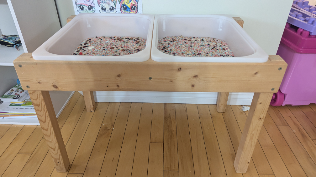 Sensory Table with Two Bins - photo 2
