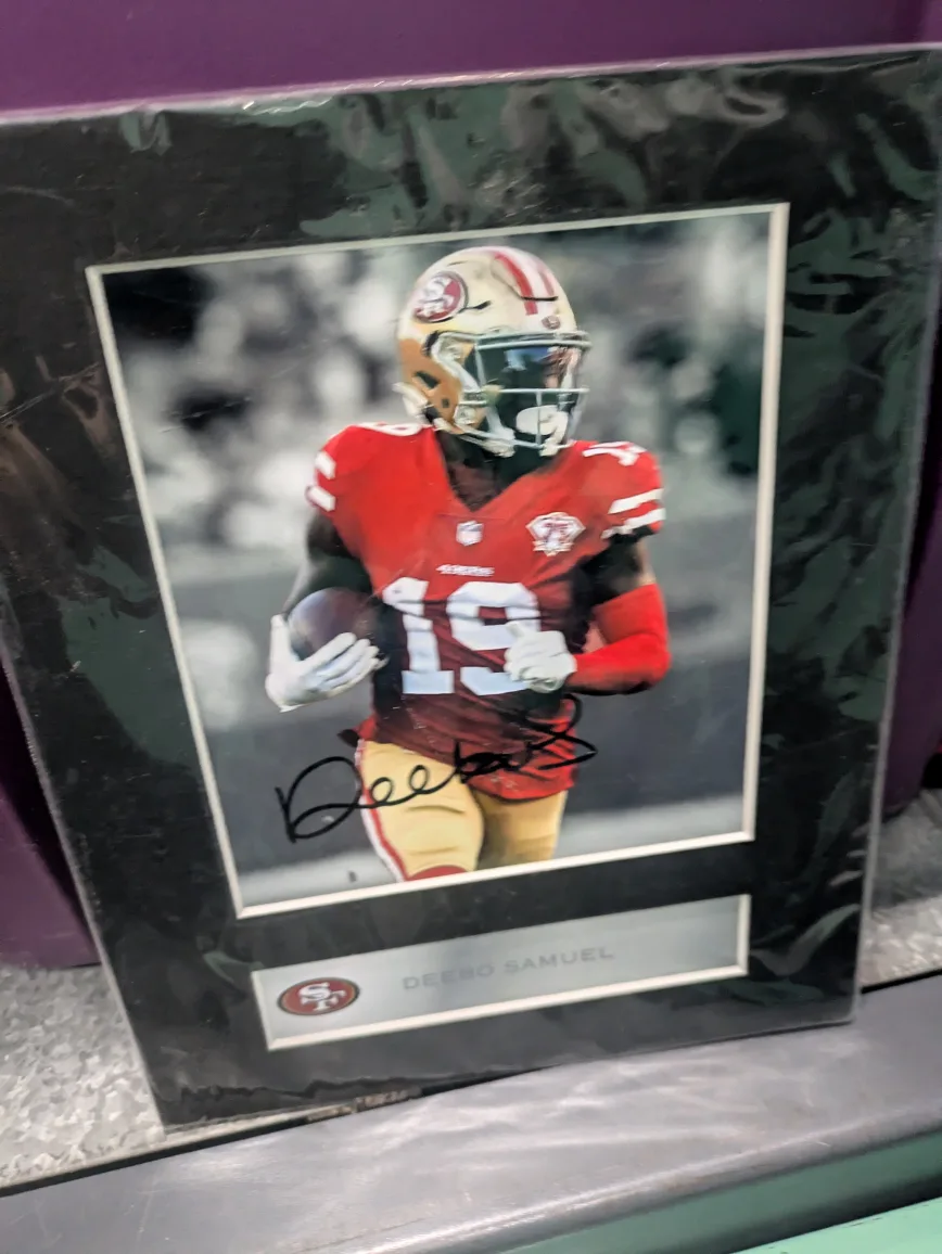 Deebo Samuel Autograph Photo thumbnail