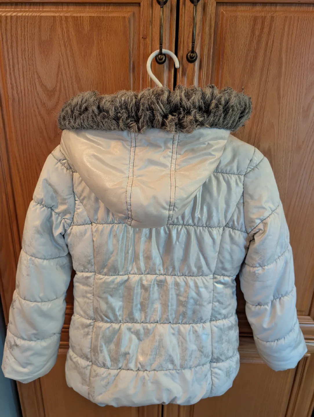 Girl's Hooded Winter Coat image indicator(2)