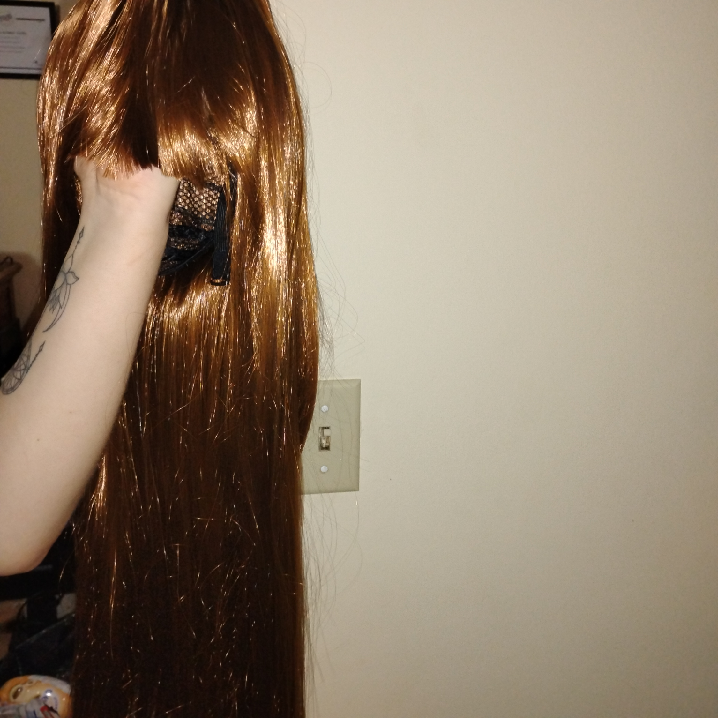 🥕Long chestnut brown wig - photo 2