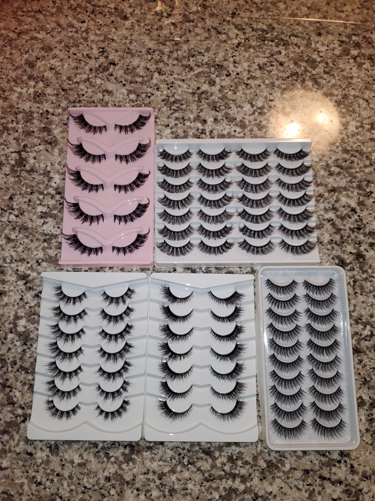 NEW False Eyelashes - Variety Pack