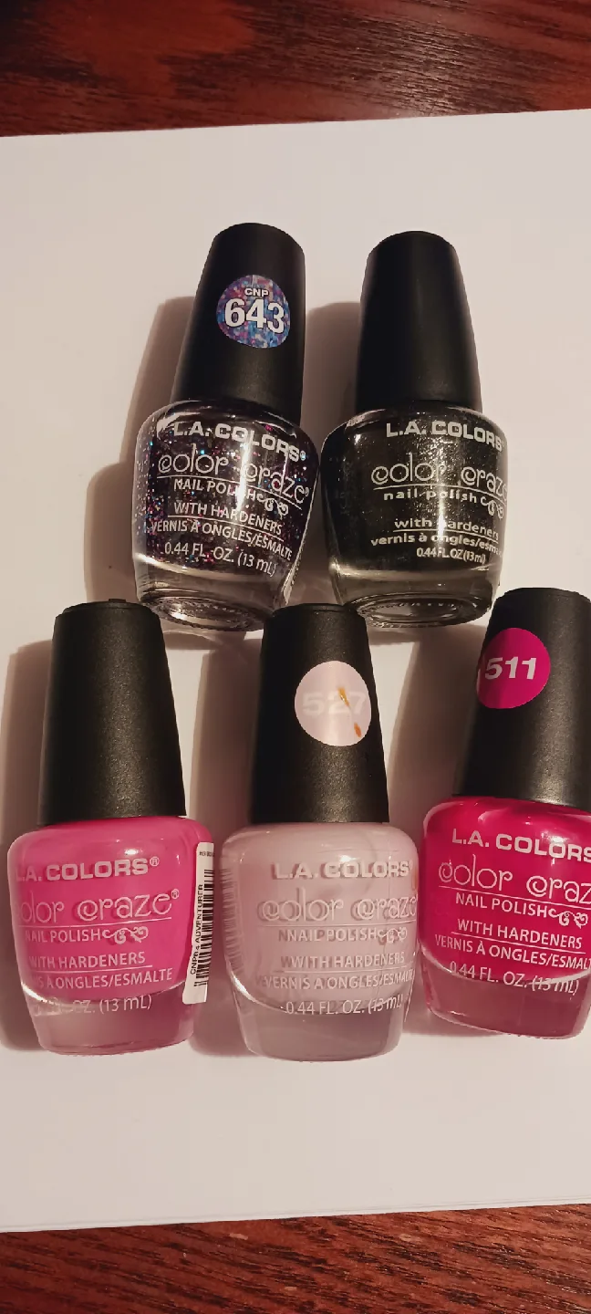 New !! L.A. Colors Color Craze Nail Polish BundleNew thumbnail
