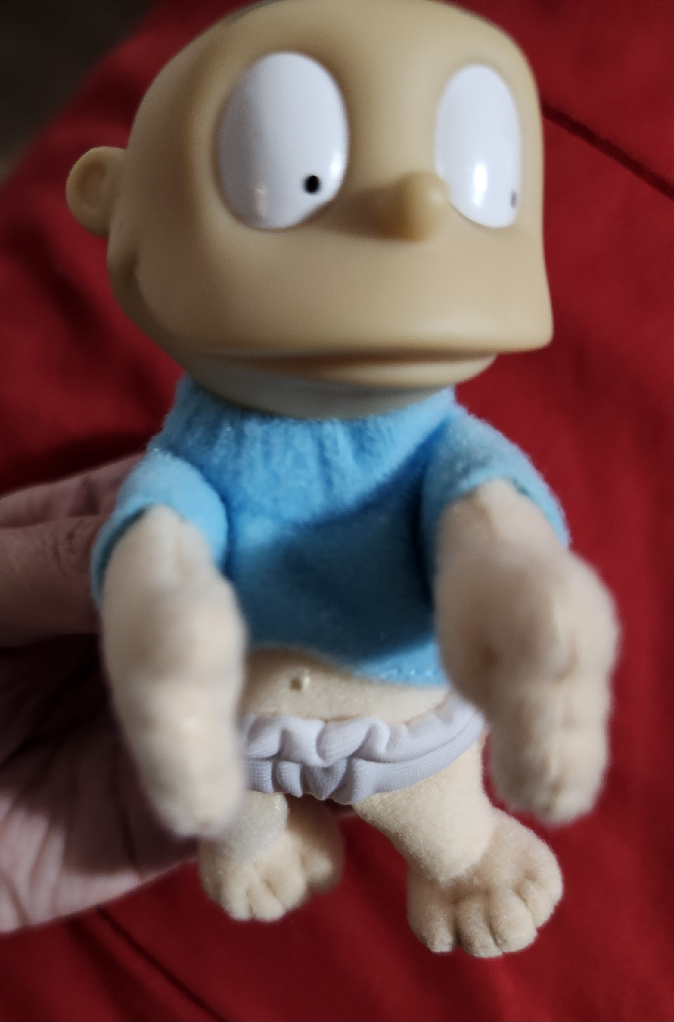 $5 Rugrats 1998 Tommy hugging clip 4" - photo 2