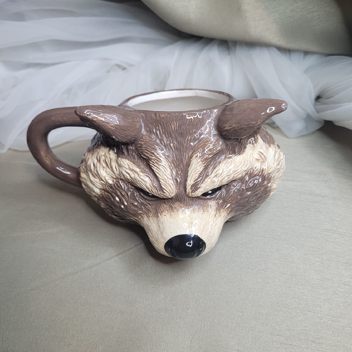Marvel Guardians of the Galaxy Rocket Raccoon 12 oz Sculpted - photo 2