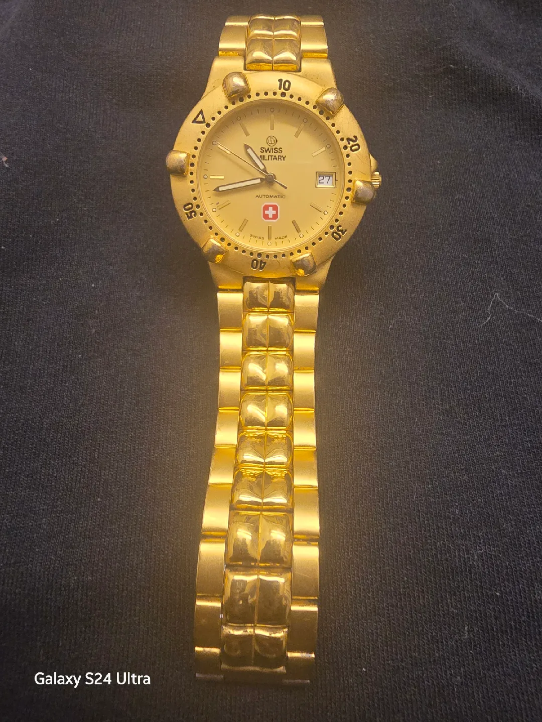 Swiss Military Automatic Watch - Gold Tone thumbnail