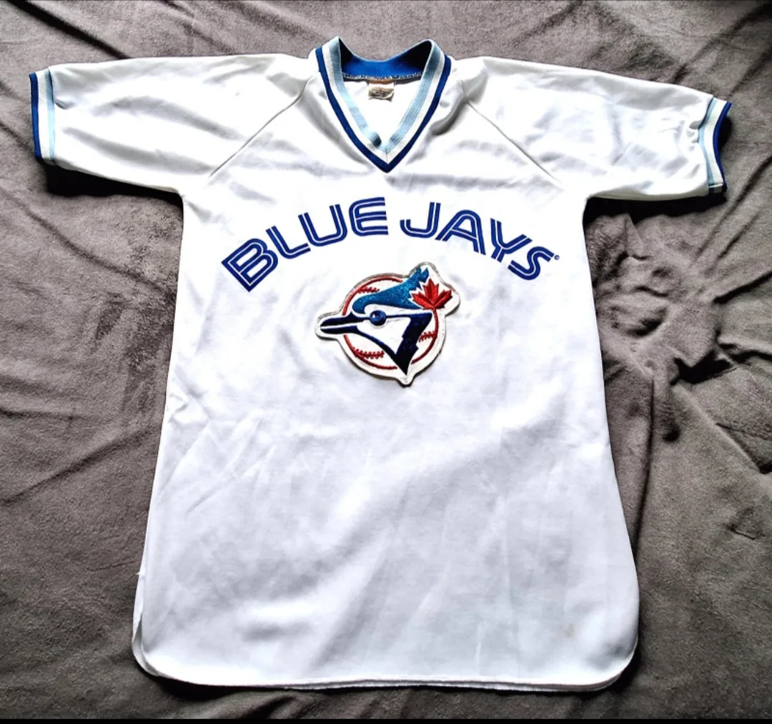 Vtg 80’s Toronto Blue Jays #7 DAMASO GARCIA Jersey LOGO Patch image indicator(7)
