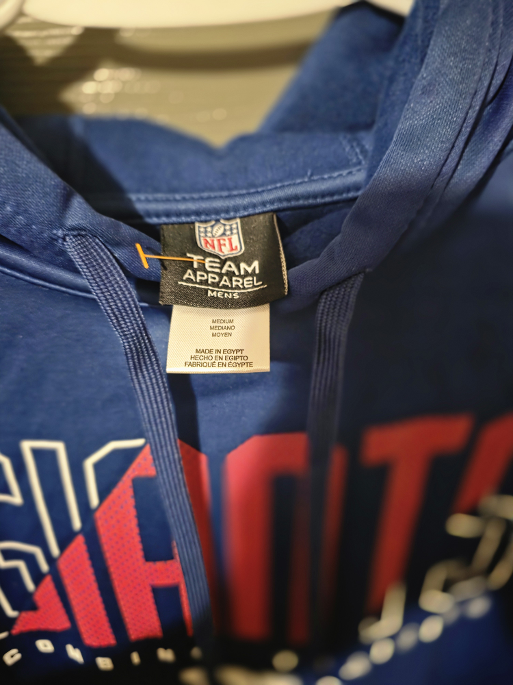 NFL Team Apparel Giants Hoodie - Size Medium - photo 2
