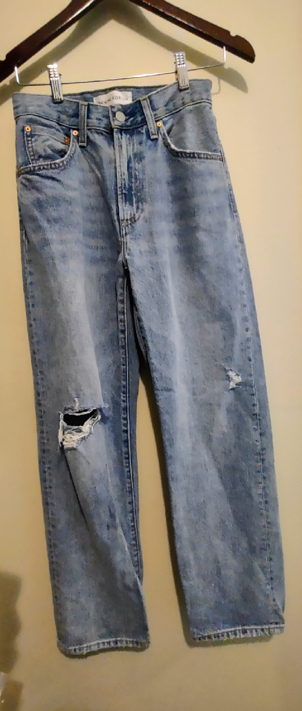 Aritiza Denim Forum boyfriend'90s Marlo Hi-Rise Baggy Jeans
