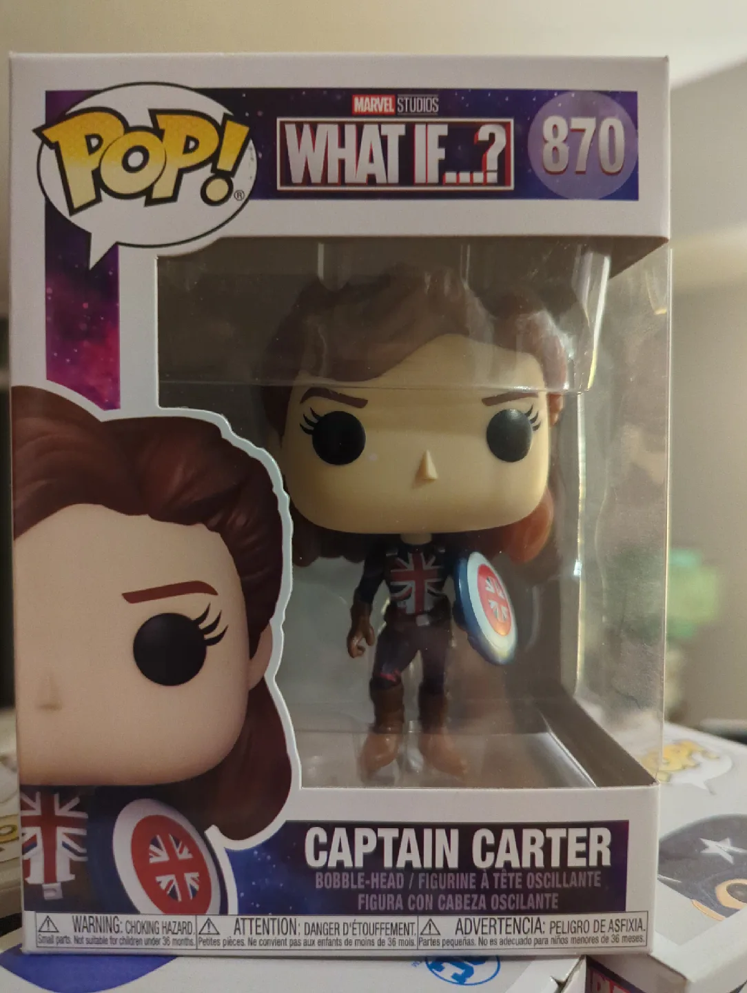 Funko Pop! Marvel What If...? Captain Carter #870