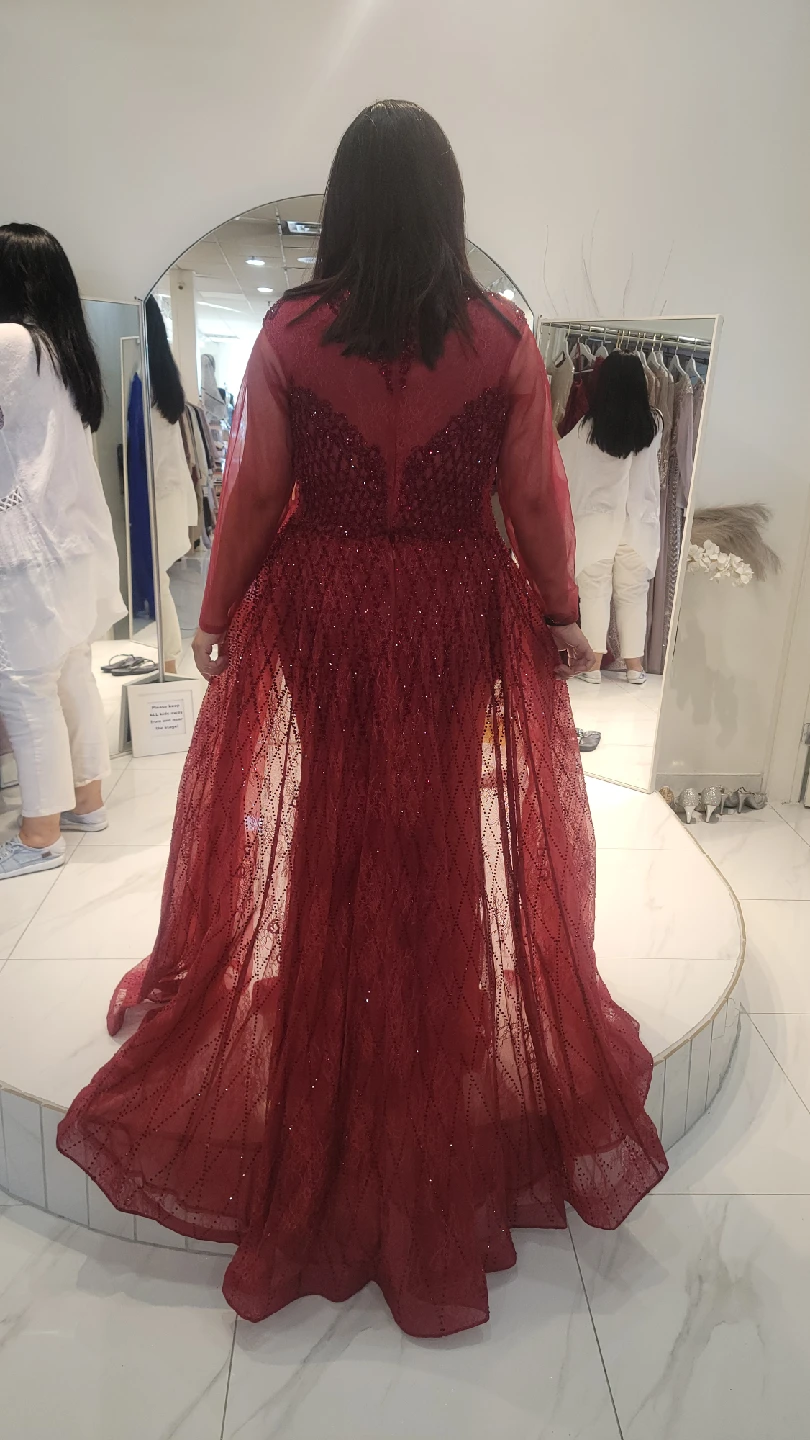 Red Formal Gown - photo 2