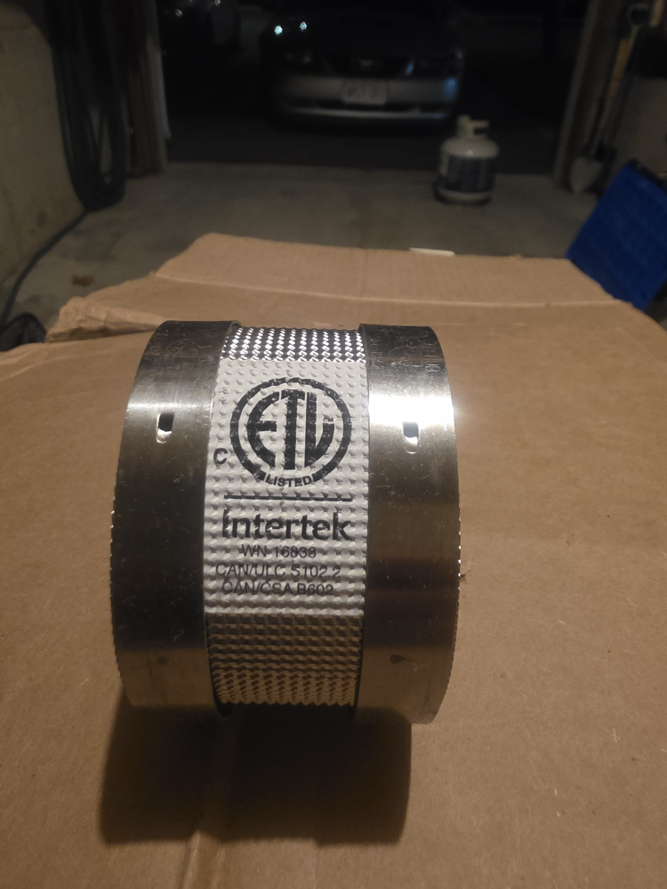 Intertek pipe Connector 2 1/2 inch