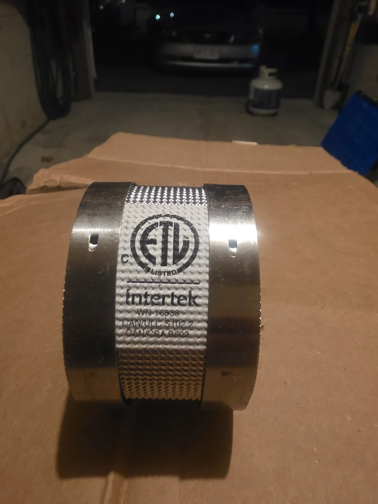 Intertek pipe Connector 2 1/2 inch thumbnail