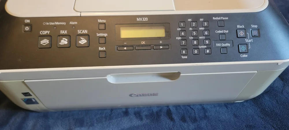 Canon MX320 All-In-One Printer image indicator(3)