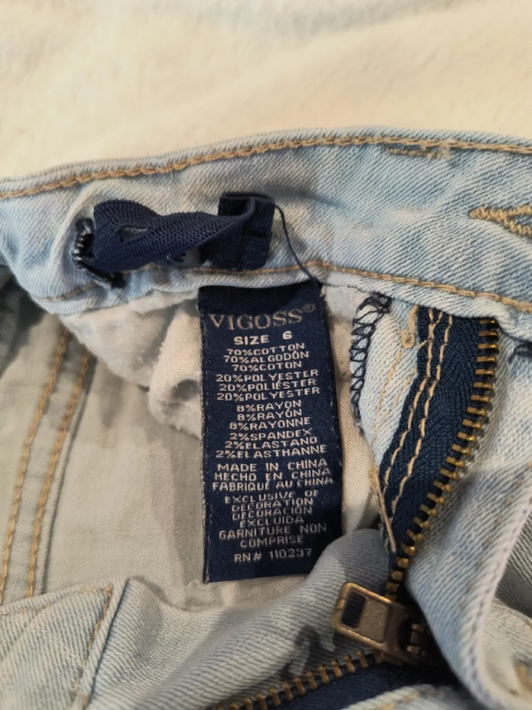 Vigoss The Jagger Skinny Jeans - Size 6 image indicator(4)