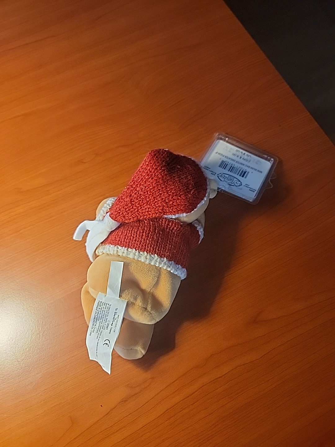 Disney Store Pooh Bear Christmas Plush - New with Tags - photo 4