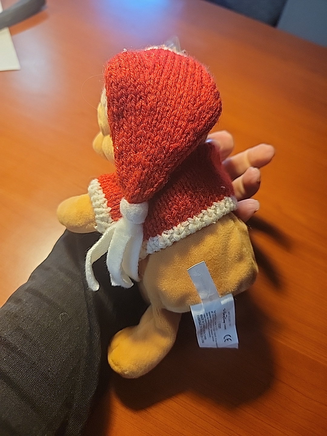 Disney Store Pooh Bear Christmas Plush - New with Tags - photo 5