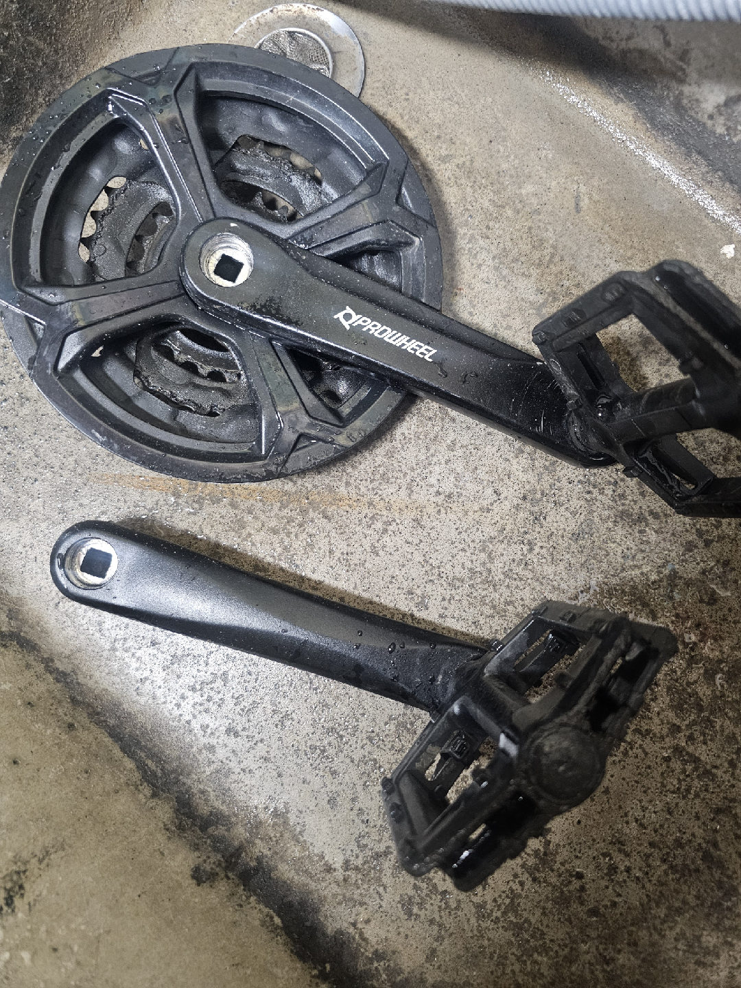 Prowheel Bike Crankset & Pedals