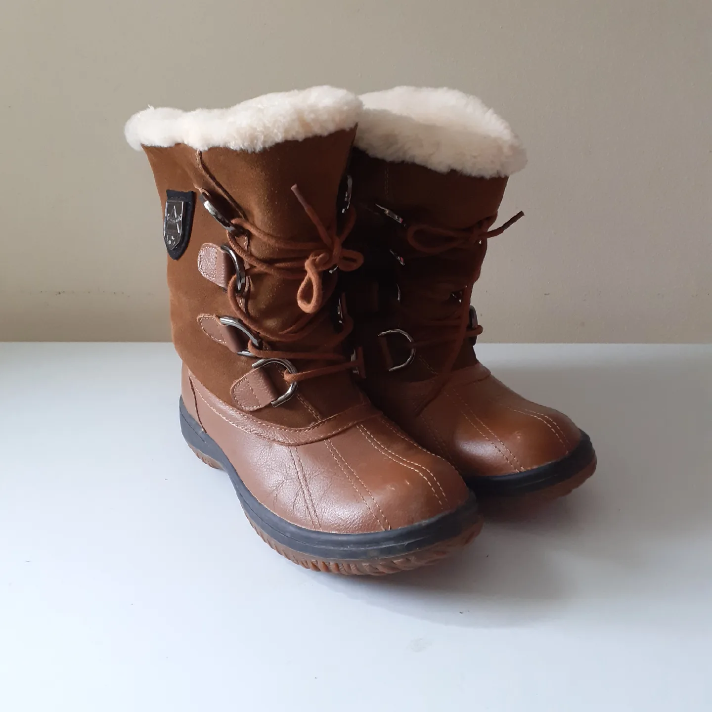 Worn1x-Genuine Leather Atelier Noir Winter Boots image indicator(2)