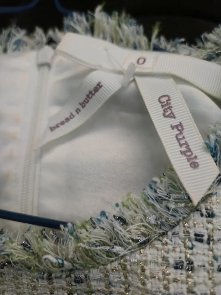 City Purple Tweed Dress - Size 0 image indicator(3)