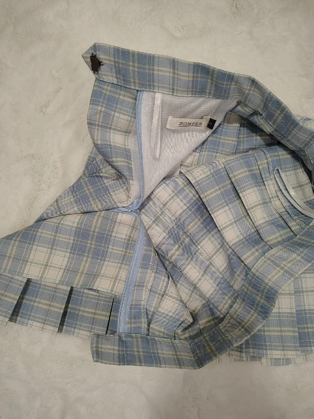 Official JK Plaid Pleated Skirt image indicator(4)