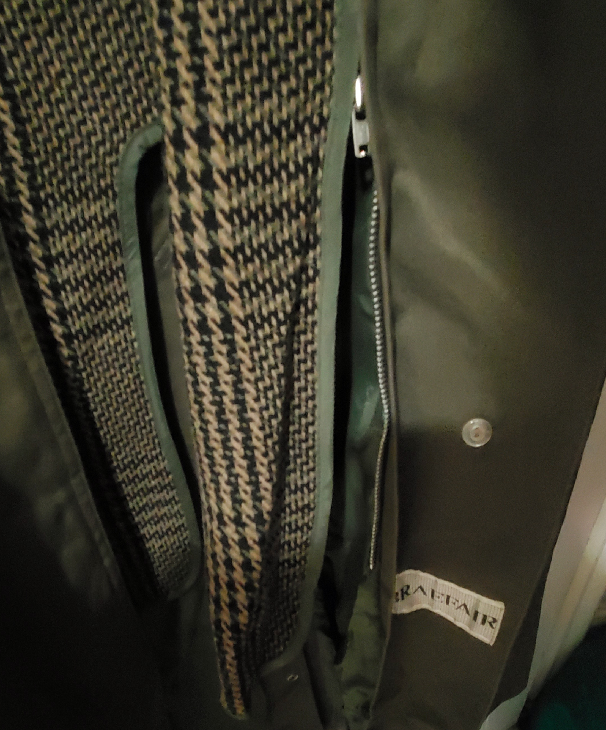 Braefair Olive Green Trench Coat - photo 2