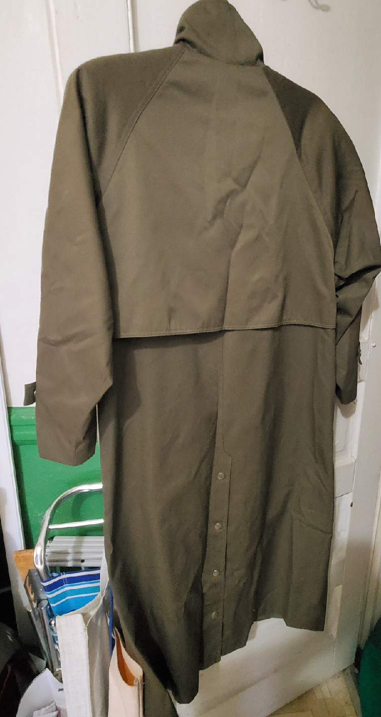 Braefair Olive Green Trench Coat - photo 4