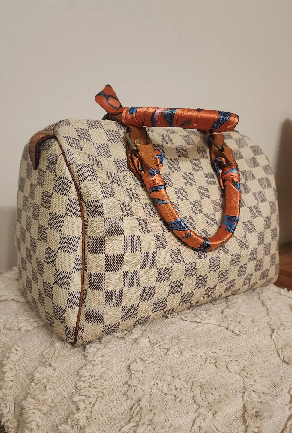 LV Damier Azur Speedy