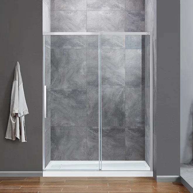 Ove Venice 60" Chrome Finish Shower Door - New in Box! image indicator(2)