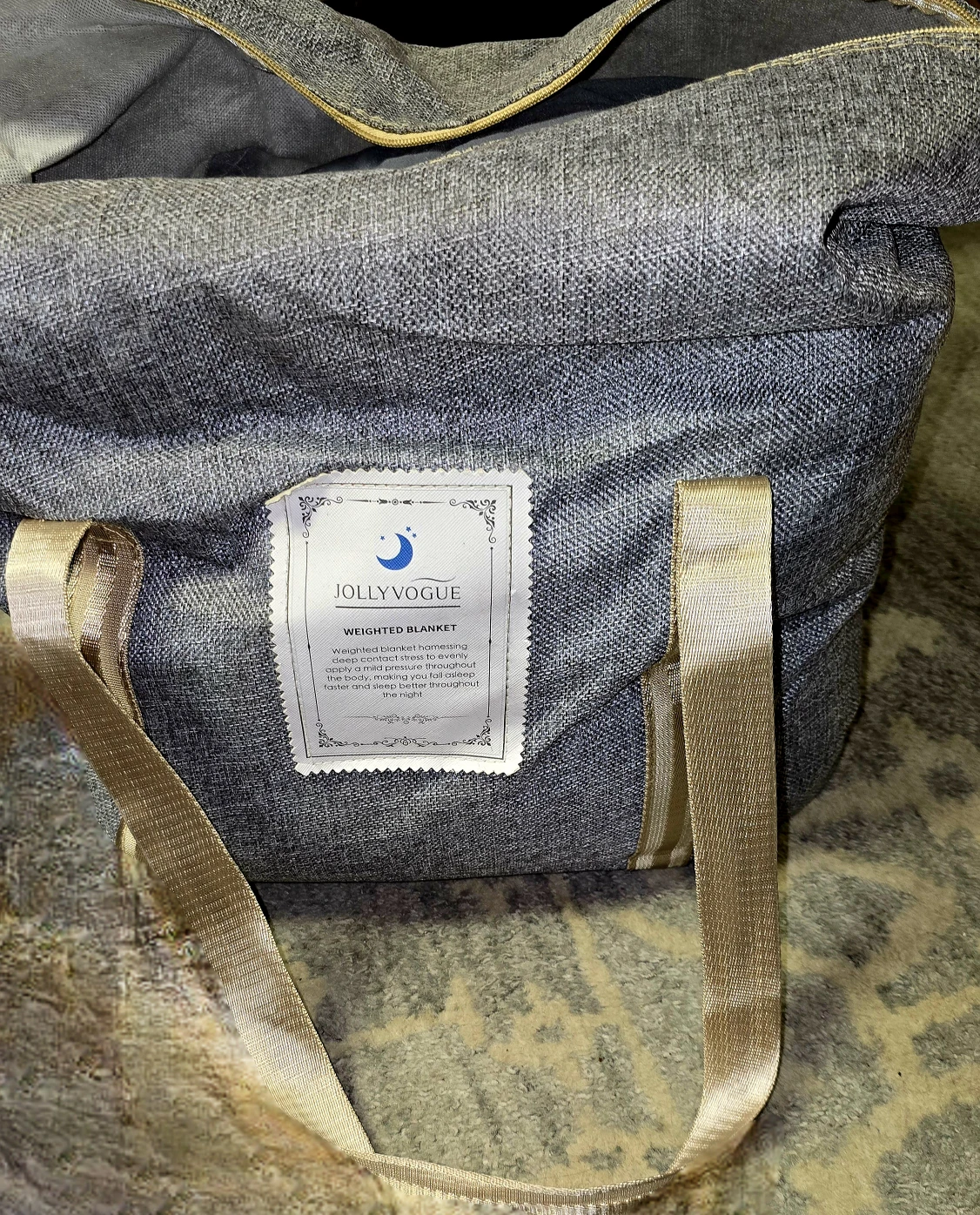 Jollyvogue Weighted Blanket (104 inches) - photo 4