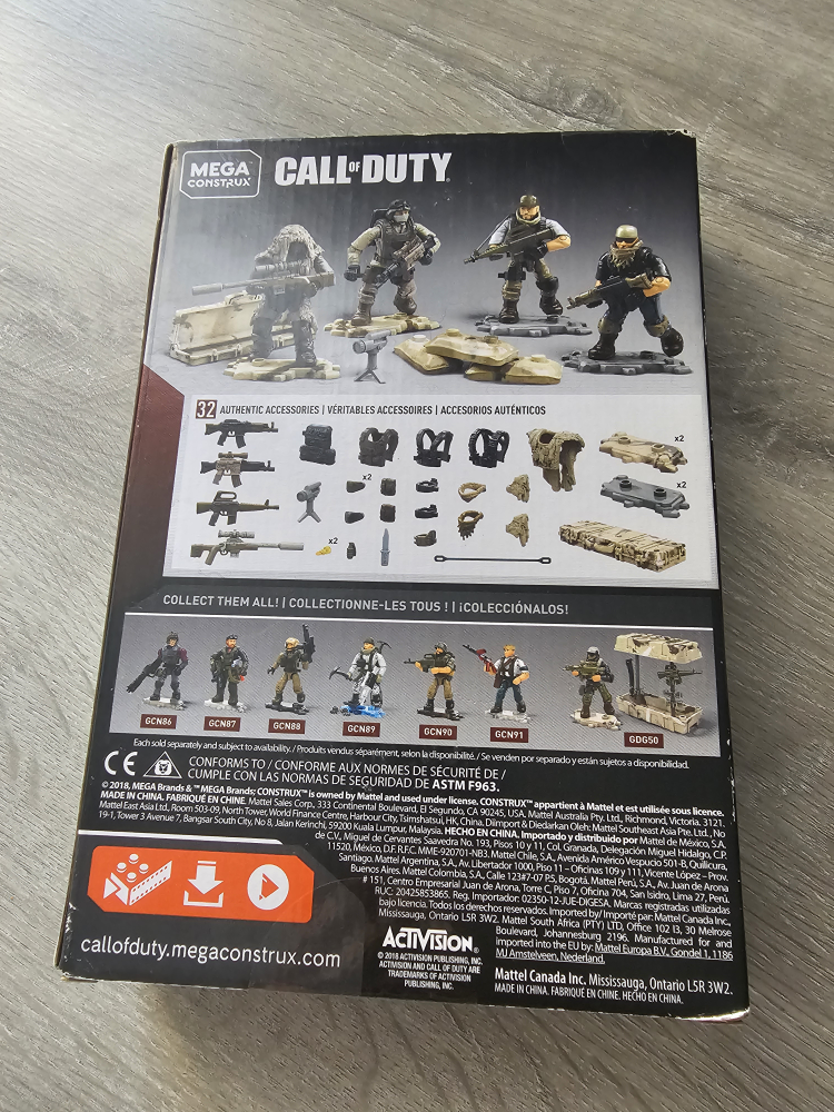 Mega Construx Call of Duty Desert Snipers vs. Mercenaries - photo 2
