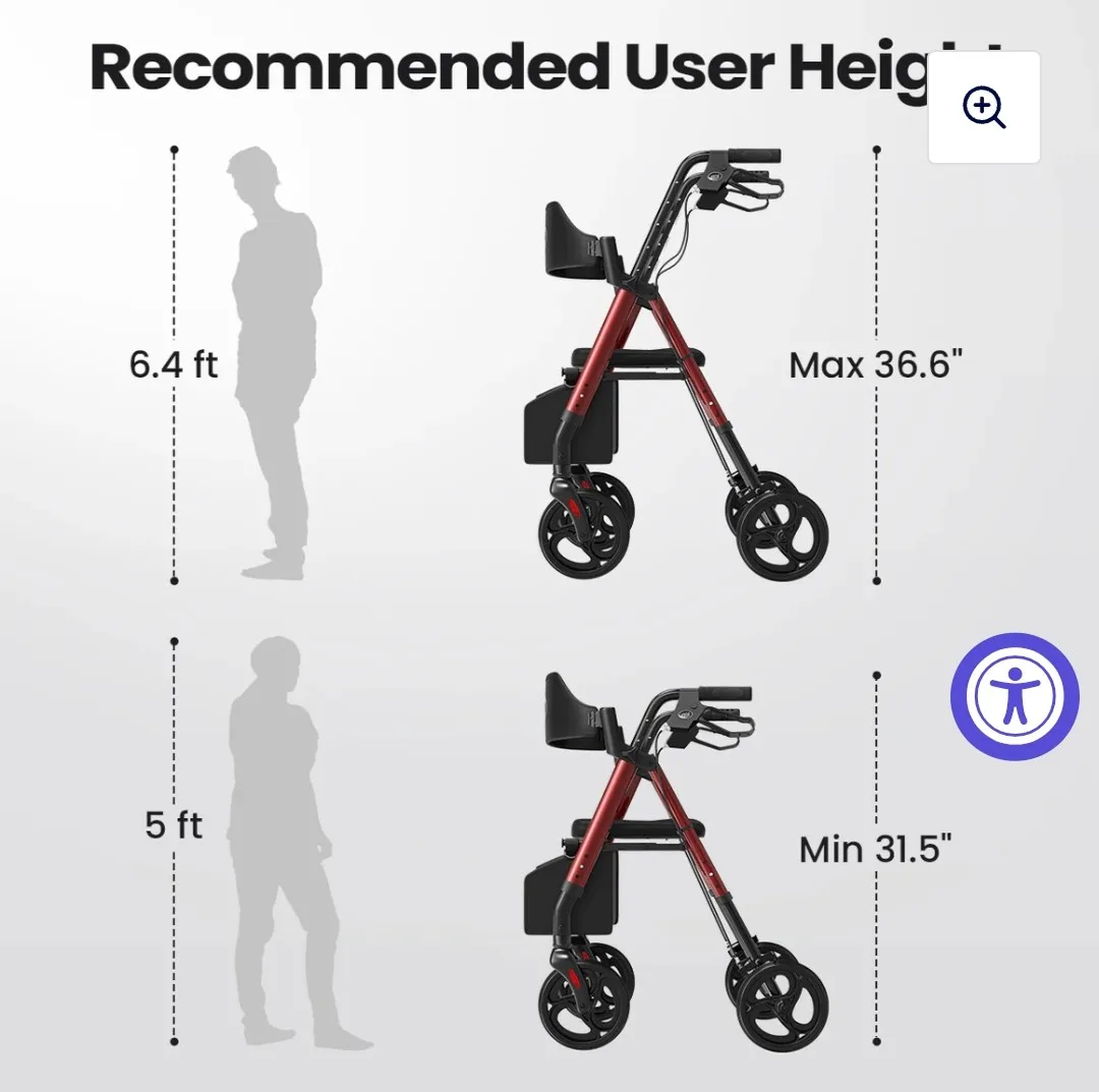 Walker / Rolator Walking Assistance - Brand New image indicator(3)