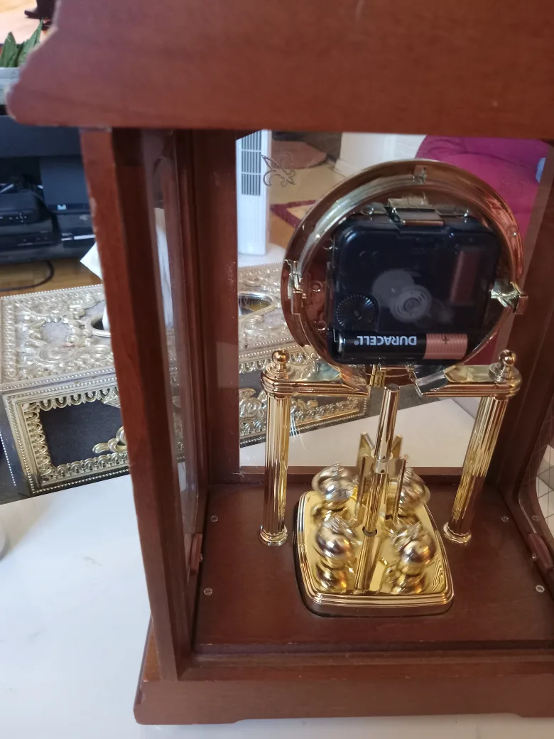 Bulova Mantel Clock with Westminster Chimes image indicator(9)