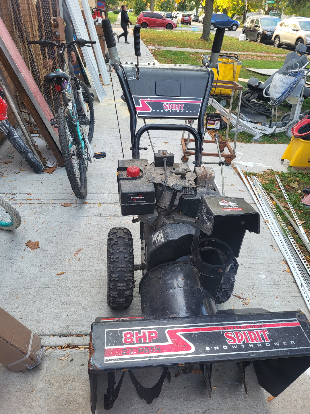 Spirit 8HP Snowthrower - photo 2