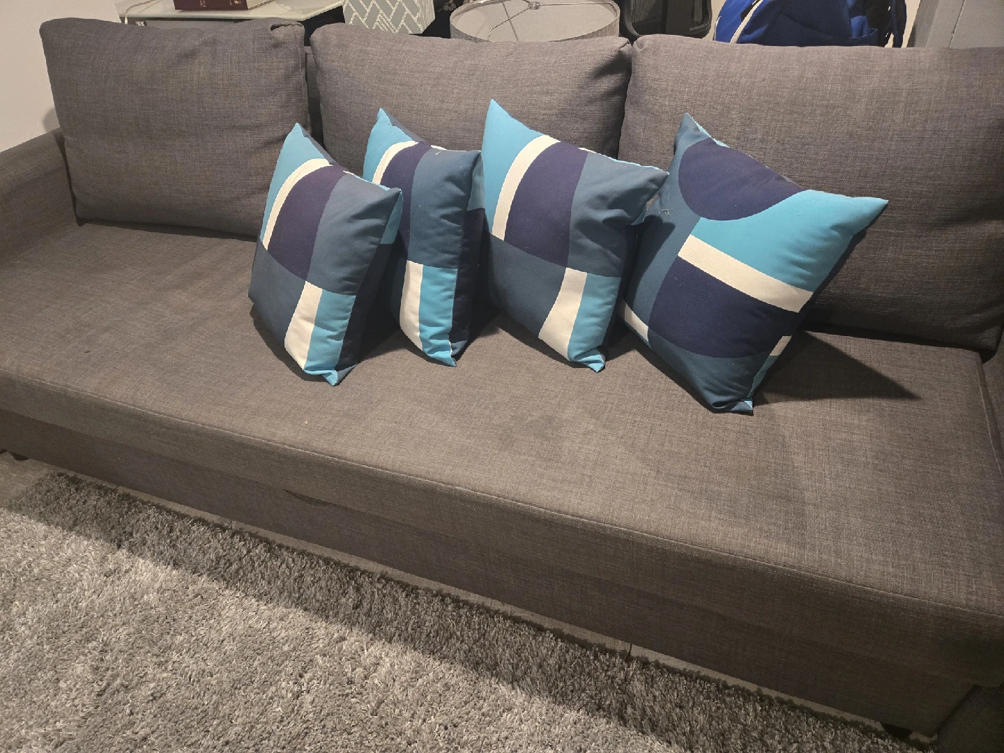 Set of 4 decorative pillows - photo 2