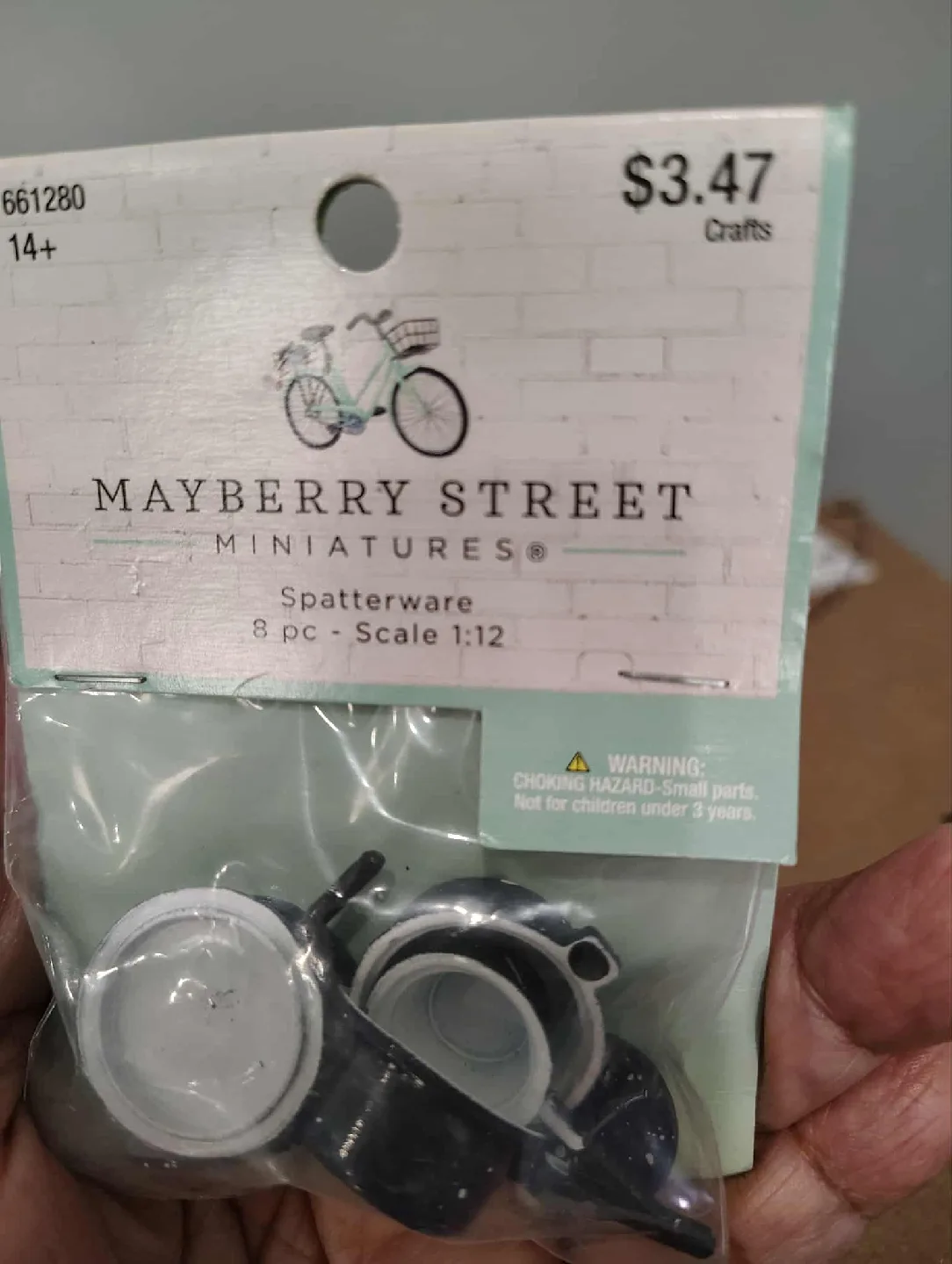 Mayberry Street Miniatures Spatterware - New thumbnail